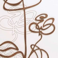 Horloge Murale Carrée Blanche En Bois Avec Décoration Rose Moderne - Perce-neige 8 Horloge Murale Carrée Blanche En Bois Avec Décoration Rose Moderne - Perce-neige -Décoration D'intérieur orologio a parete in legno bianco quadrato con decoro a rosa moderno bucaneve 2