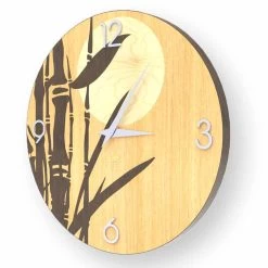 Horloge Murale Design Atina En Bois Décoré, Fabriquée En Italie 11 Horloge Murale Design Atina En Bois Décoré, Fabriquée En Italie -Décoration D'intérieur orologio a parete in legno decorato atina design made in italy 3