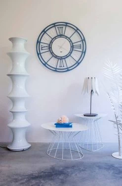 Horloge Murale Moderne En Fer Fabriquée En Italie - Classicone -Décoration D'intérieur orologio da cucina da parete moderno in ferro made in italy classicone 4