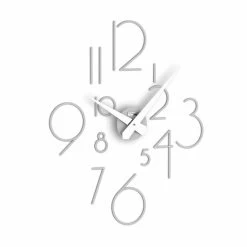 Grande Horloge Murale Au Design Moderne Marte, Fabriquée En Italie