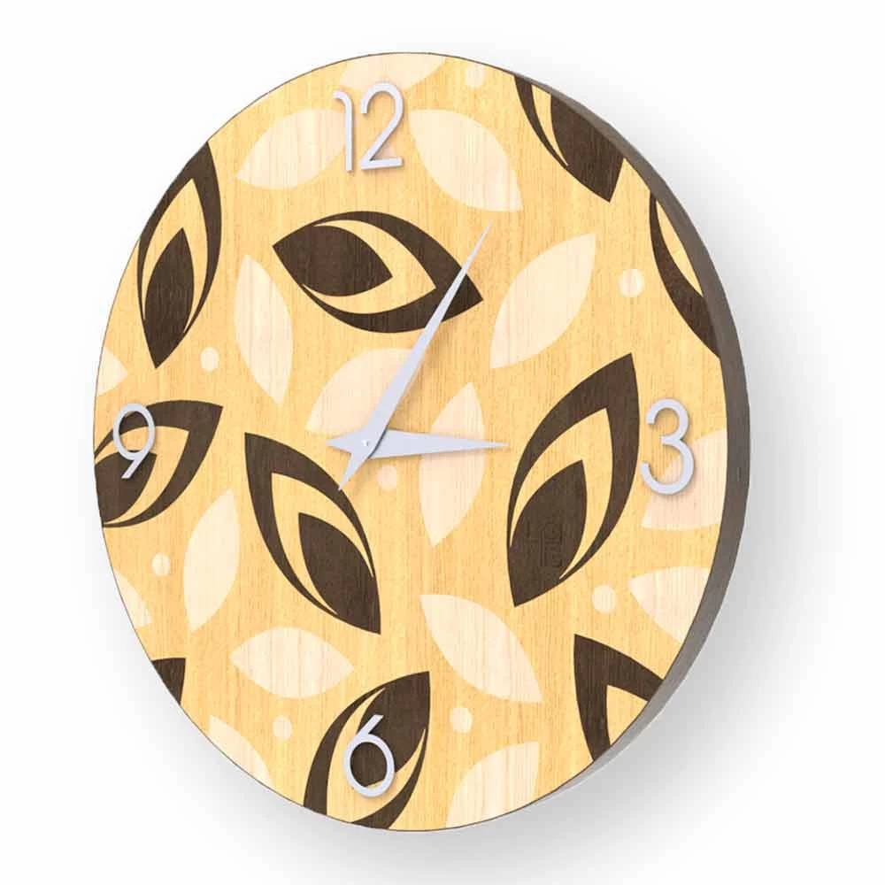 Horloge Murale Filago En Bois Fabriquée En Italie 8 Horloge Murale Filago En Bois Fabriquée En Italie – Image 6