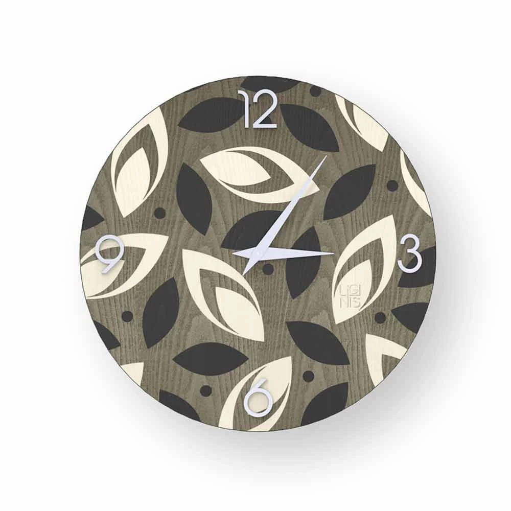 Horloge Murale Filago En Bois Fabriquée En Italie 5 Horloge Murale Filago En Bois Fabriquée En Italie – Image 3