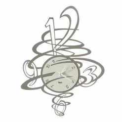 Horloge Murale En Fer Au Design élégant Et Moderne Made In Italy - Mikele