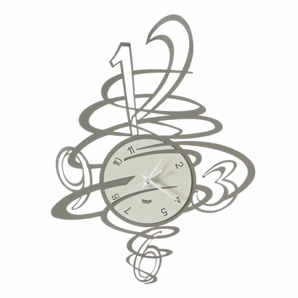 Horloge Murale En Fer Au Design élégant Et Moderne Made In Italy - Mikele 3 Horloge Murale En Fer Au Design élégant Et Moderne Made In Italy - Mikele