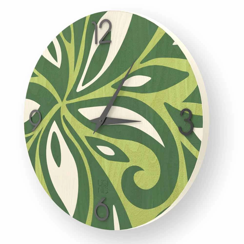 Horloge Murale Design Moderne En Bois Zane, Produite En Italie 8 Horloge Murale Design Moderne En Bois Zane, Produite En Italie – Image 6