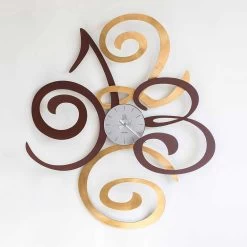 Horloge Murale Design En Fer Coloré Fabriquée En Italie - Fiordaliso -Décoration D'intérieur orologio da parete di design in ferro colorato made in italy fiordaliso 2
