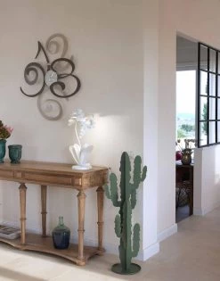 Horloge Murale Design En Fer Coloré Fabriquée En Italie - Fiordaliso -Décoration D'intérieur orologio da parete di design in ferro colorato made in italy fiordaliso 6