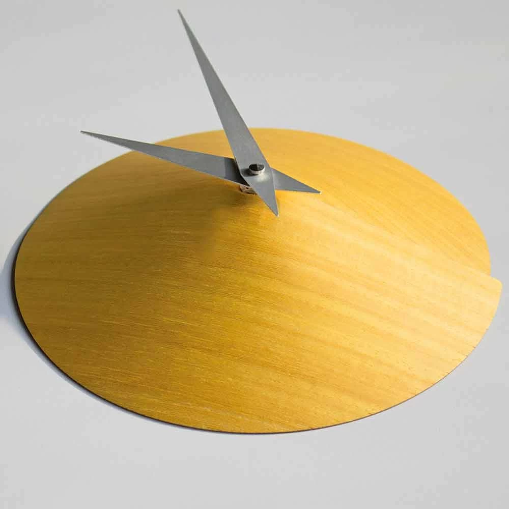 Horologe Murale Ronde Diamètre 19,5 Cm En Bois Made In Italy – Cratere 6 Horologe Murale Ronde Diamètre 19,5 Cm En Bois Made In Italy – Cratere – Image 4