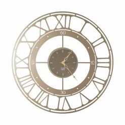 Horloge Murale Style Classique En Fer Coloré Fabriquée En Italie - Couleur -Décoration D'intérieur orologio da parete di stile classico in ferro colorato made in italy colore 2