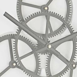 Horloge Murale Diamètre 50 Cm En Acier Et Verre Homemotion - Severio -Décoration D'intérieur orologio da parete diametro 50 cm in acciaio e vetro homemotion severio 2