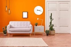 Grande Horloge Murale Moderne Colorée En Bois Rond - Dione -Décoration D'intérieur orologio da parete grande colorato design moderno in legno rotondo dione 4