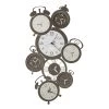 Horloge Murale En Fer Made In Italy Design Différentes Couleurs - Muvio