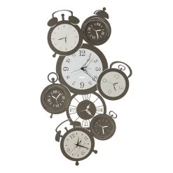 Horloge Murale En Fer Made In Italy Design Différentes Couleurs - Muvio