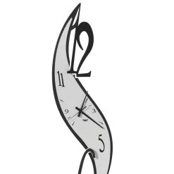 Horloge Murale Verticale En Fer Au Design Sinueux En 2 Tailles - Bélier 17 Horloge Murale Verticale En Fer Au Design Sinueux En 2 Tailles - Bélier -Décoration D'intérieur orologio da parete in ferro design sinuoso verticale in 2 misure aries 7