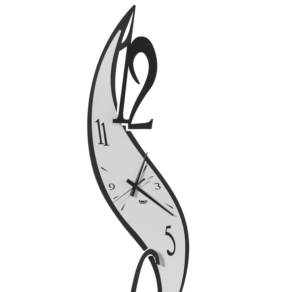 Horloge Murale Verticale En Fer Au Design Sinueux En 2 Tailles - Bélier 10 Horloge Murale Verticale En Fer Au Design Sinueux En 2 Tailles - Bélier – Image 8