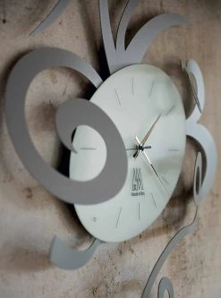 Horloge Murale En Fer Noir, Aluminium Ou Rouge Fabriquée En Italie - Rosbif 11 Horloge Murale En Fer Noir, Aluminium Ou Rouge Fabriquée En Italie - Rosbif -Décoration D'intérieur orologio da parete in ferro nero alluminio o rosso made in italy rosbif 4