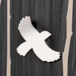 Horloge Murale En Bois Avec Décorations En Trois Dimensions Made In Italy - Forrest -Décoration D'intérieur orologio da parete in legno con decori tridimensionali di design forrest 2