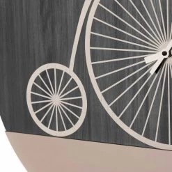 Horloge Murale Design En Bois Rond En 2 Finitions, Fabriquée En Italie - Byko 10 Horloge Murale Design En Bois Rond En 2 Finitions, Fabriquée En Italie - Byko -Décoration D'intérieur orologio da parete in legno design tondo con decori in 2 finiture byko 2