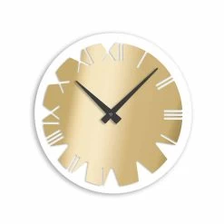 Horloge Murale En Plexiglas Noir, Rouge, Fumé, Or Ou Argent - Dannunzio