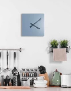 Horloge Murale Carrée Industrielle Et Moderne De Design Italien - Titan 7 Horloge Murale Carrée Industrielle Et Moderne De Design Italien - Titan -Décoration D'intérieur orologio da parete industrial e moderno design quadrato italiano titano 2