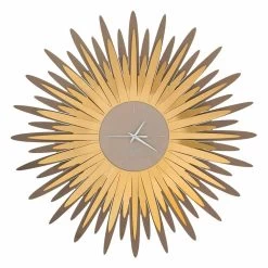 Horloge Murale Moderne Forme De Fer Made In Italy - Fuoco