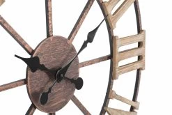 Horloge Murale Moderne Diamètre 71,5 Cm En Fer Et MDF - Carcans -Décoration D'intérieur orologio da parete moderno diametro 71 5 cm in ferro e mdf carcans 2