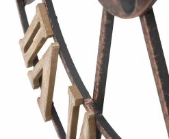 Horloge Murale Moderne Diamètre 71,5 Cm En Fer Et MDF - Carcans -Décoration D'intérieur orologio da parete moderno diametro 71 5 cm in ferro e mdf carcans 4