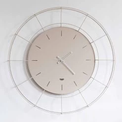 Horloge Murale Moderne En Acier Coloré Fabriquée En Italie - Adalgiso -Décoration D'intérieur orologio da parete moderno in acciaio colorato made in italy adalgiso 2