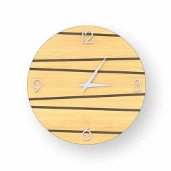 Horloge Murale Moderne En Bois Marzio, Fabriquée En Italie 10 Horloge Murale Moderne En Bois Marzio, Fabriquée En Italie -Décoration D'intérieur orologio da parete moderno in legno marzio made in italy 2