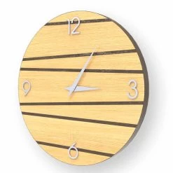 Horloge Murale Moderne En Bois Marzio, Fabriquée En Italie 11 Horloge Murale Moderne En Bois Marzio, Fabriquée En Italie -Décoration D'intérieur orologio da parete moderno in legno marzio made in italy 3