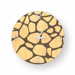 Horloge Murale Moderne En Bois Morolo, Produite En Italie -Décoration D'intérieur orologio da parete moderno morolo in legno prodotto in italia 2