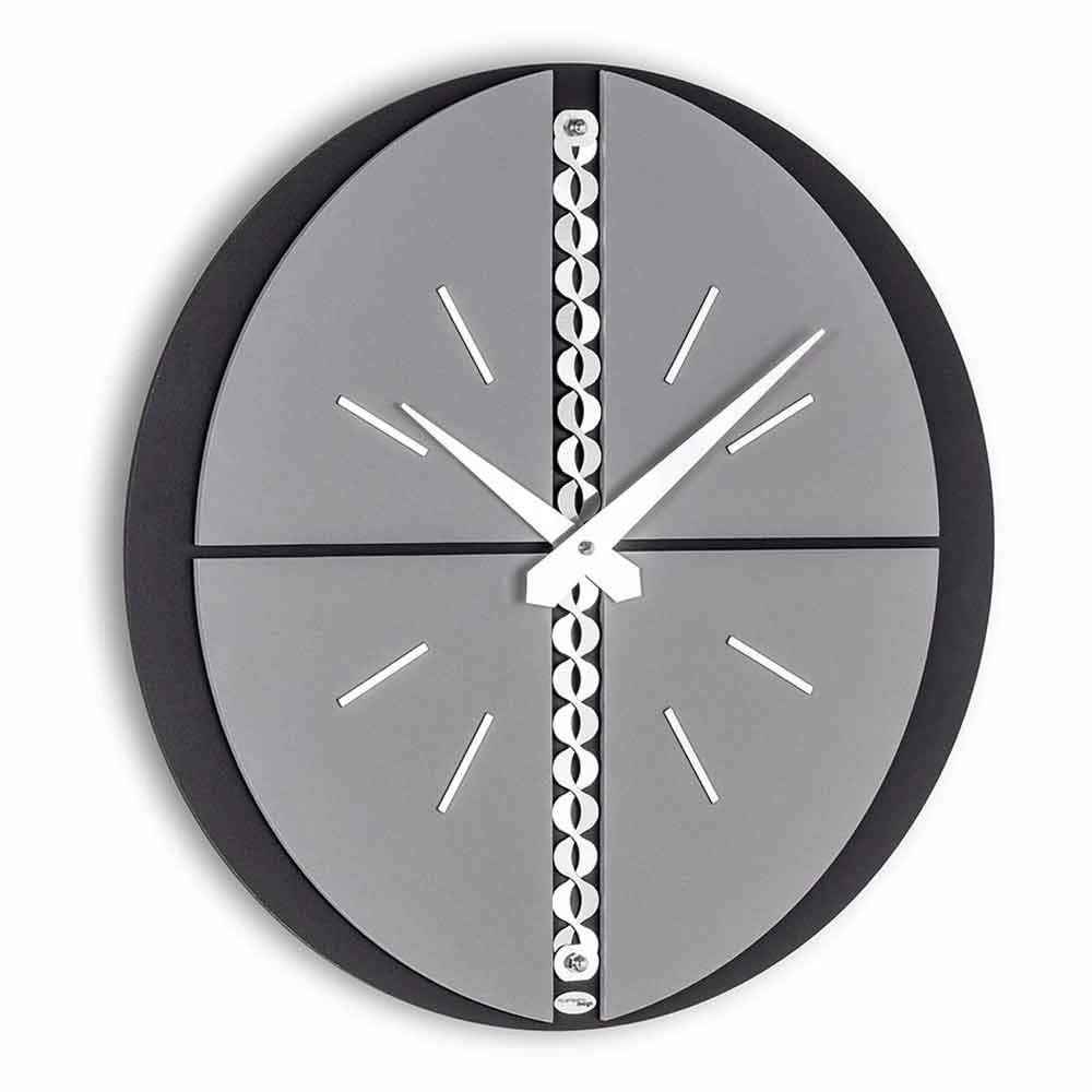 Horloge Murale Ronde Made In Italy Design Moderne - Elisio 6 Horloge Murale Ronde Made In Italy Design Moderne - Elisio – Image 4