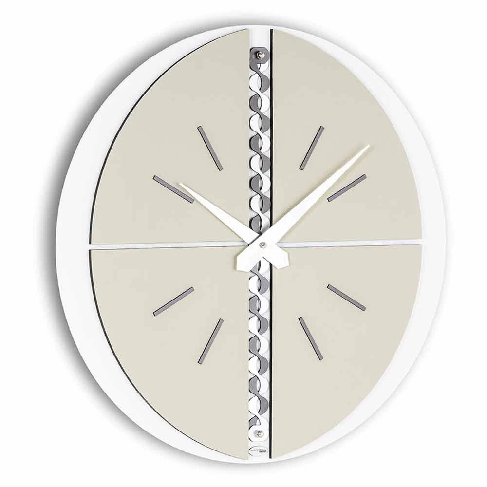 Horloge Murale Ronde Made In Italy Design Moderne - Elisio 3 Horloge Murale Ronde Made In Italy Design Moderne - Elisio