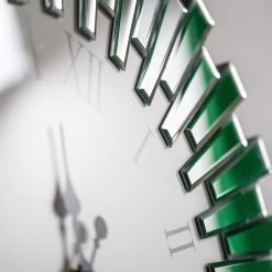 Horloge Murale Décorative Ronde En Mdf Et Verre Miroir - Tosco 13 Horloge Murale Décorative Ronde En Mdf Et Verre Miroir - Tosco -Décoration D'intérieur orologio da parete rotondo decorativo in mdf e vetro a specchio tosco 4