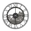 Horloge Murale Ronde En Fer Design Italien 3 Finitions - Furio 2 Horloge Murale Ronde En Fer Design Italien 3 Finitions - Furio -Décoration D'intérieur orologio da parete rotondo in ferro design italiano 3 finiture furio