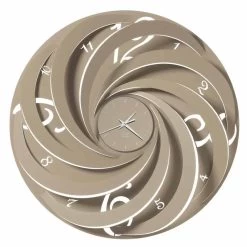 Horloge Murale Ronde En Fer Made In Italy Design - Salomone -Décoration D'intérieur orologio da parete rotondo in ferro di design made in italy salomone 2