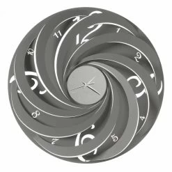 Horloge Murale Ronde En Fer Made In Italy Design - Salomone -Décoration D'intérieur orologio da parete rotondo in ferro di design made in italy salomone 3