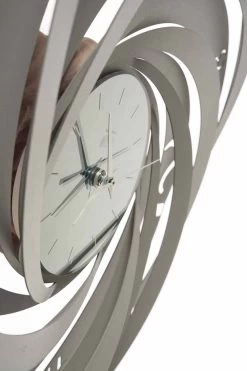 Horloge Murale Ronde En Fer Made In Italy Design - Salomone -Décoration D'intérieur orologio da parete rotondo in ferro di design made in italy salomone 8