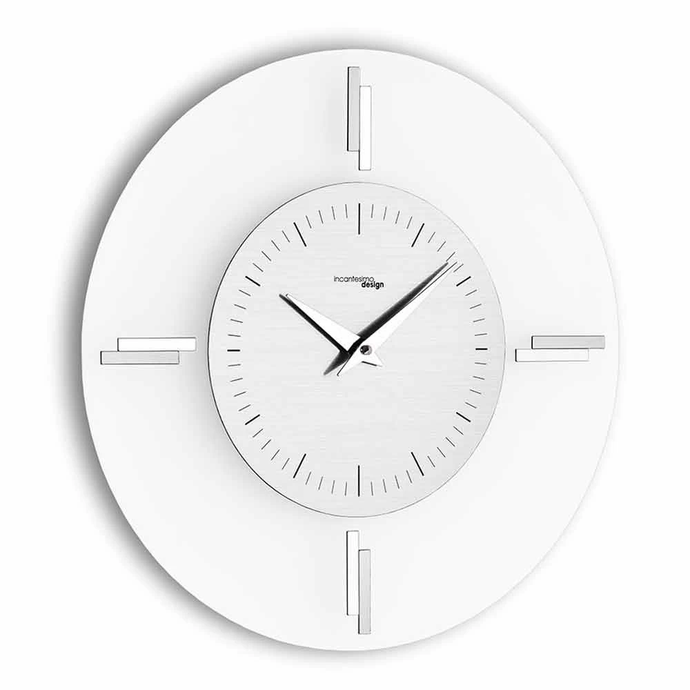 Horloge Murale Ronde En Aluminium Made In Italy Design Moderne - Syrie 5 Horloge Murale Ronde En Aluminium Made In Italy Design Moderne - Syrie – Image 3