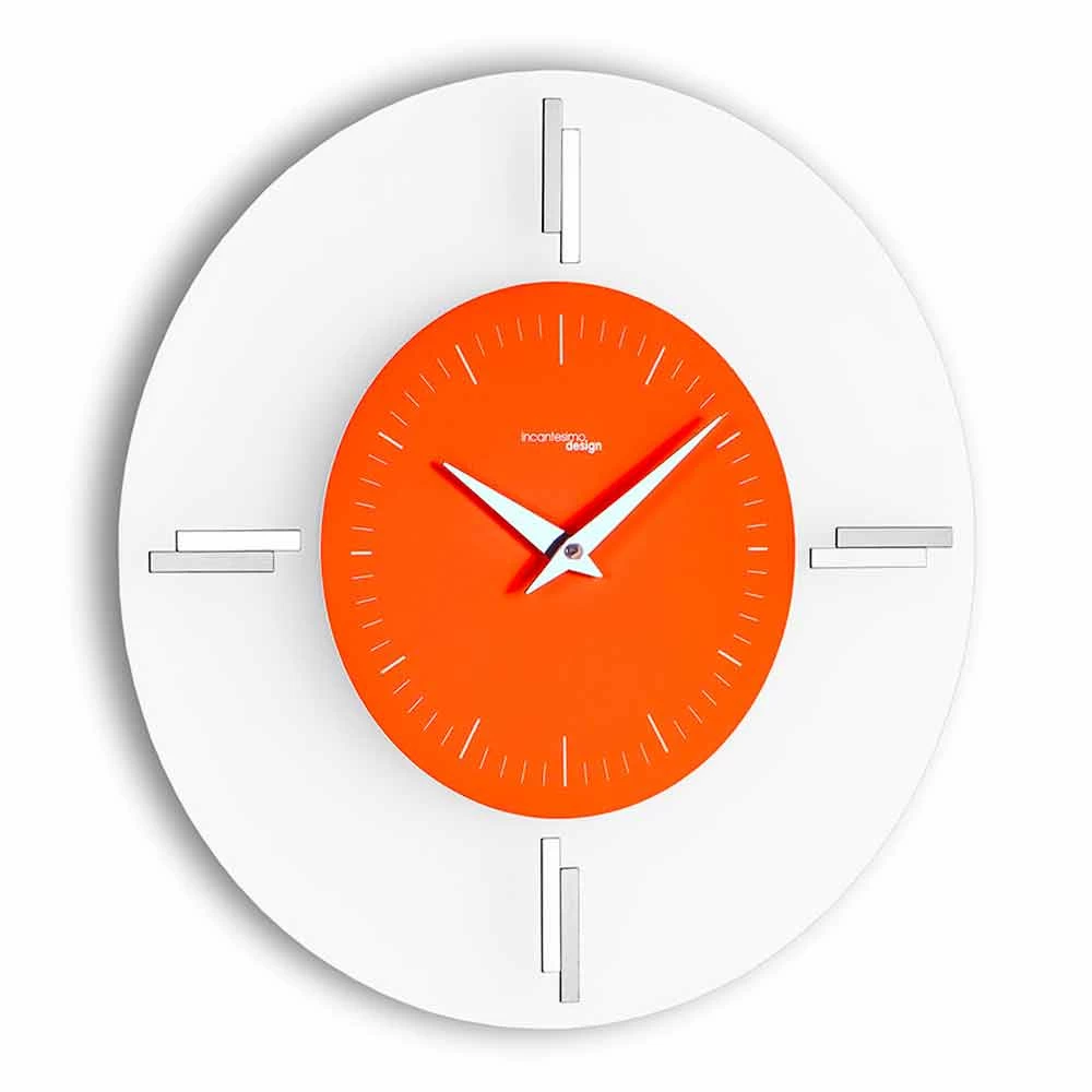 Horloge Murale Ronde En Aluminium Made In Italy Design Moderne - Syrie 8 Horloge Murale Ronde En Aluminium Made In Italy Design Moderne - Syrie – Image 6