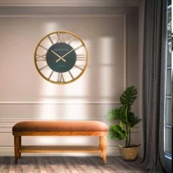 Horloge Murale Ronde Diamètre 60 Cm De Design En MDF - Krizia 12 Horloge Murale Ronde Diamètre 60 Cm De Design En MDF - Krizia -Décoration D'intérieur orologio da parete tondo diametro 60 cm di design in mdf krizia 4