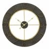 Horloge Murale Ronde Diamètre 70 Cm Design Moderne En Fer Et MDF - Tonia -Décoration D'intérieur orologio da parete tondo diametro 70 cm design moderno in ferro e mdf tonia