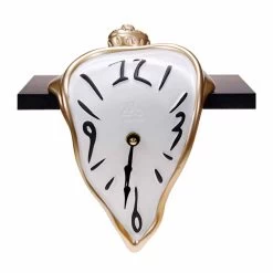 Horloge De Table En Résine Avec Mécanisme à Quartz Made In Italy - Cate