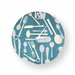 Horloge Murale Ispra En Bois Produite En Italie -Décoration D'intérieur orologio design da parete ispra in legno made in italy 4