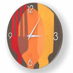 Horloge Murale Design Moderne Agra En Bois, Fabriquée En Italie 9 Horloge Murale Design Moderne Agra En Bois, Fabriquée En Italie -Décoration D'intérieur orologio in legno da parete moderno agra made in italy 5