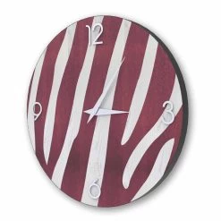 Horloge Murale Design Moderne En Bois De Sienne, Fabriquée En Italie 13 Horloge Murale Design Moderne En Bois De Sienne, Fabriquée En Italie -Décoration D'intérieur orologio moderno in legno da parete siena design made in italy 5