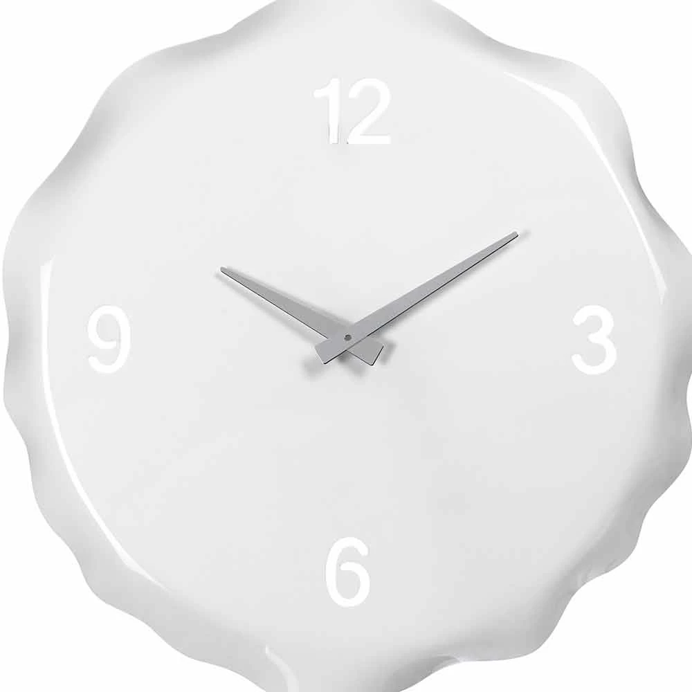 Horloge Au Design Unique En Plexiglas Blanc, Rouge Ou Noir - Frappo 5 Horloge Au Design Unique En Plexiglas Blanc, Rouge Ou Noir - Frappo – Image 3