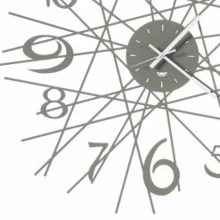 Horloge Murale Design Ronde En Fer Fabriquée En Italie - Kombo -Décoration D'intérieur orologio rotondo da parete di design in ferro made in italy kombo 3