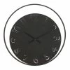 Horloge Murale Ronde Diamètre 60 Cm Fer Moderne - Beatrix