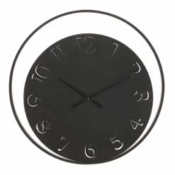 Horloge Murale Ronde Diamètre 60 Cm Fer Moderne - Beatrix